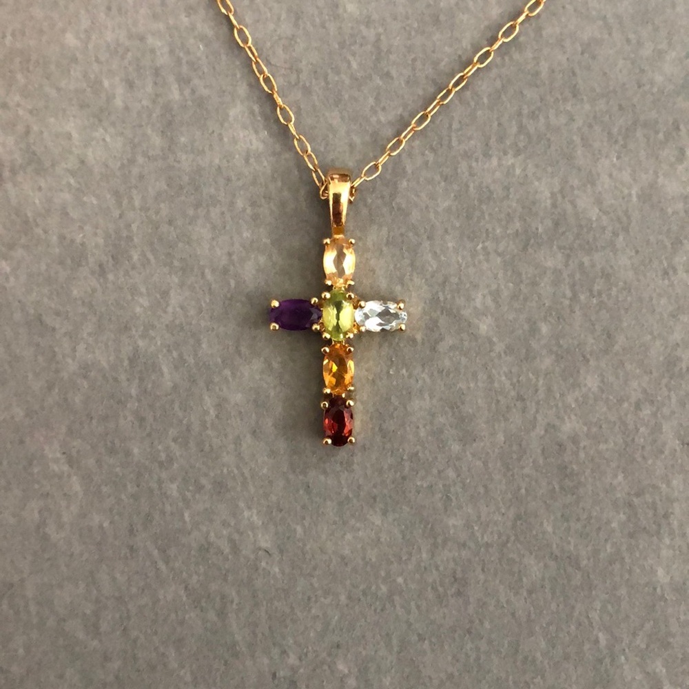Multi colored cross - Picture 2 of 2